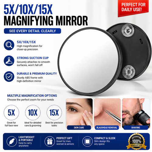 15x magnifying make eyebrow - 15x,