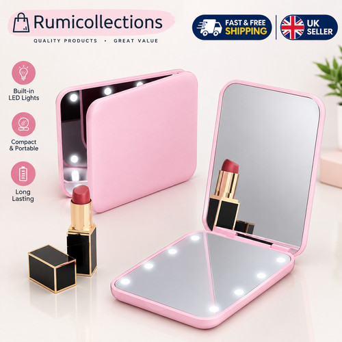 Mini led travel makeup - mini, compact
