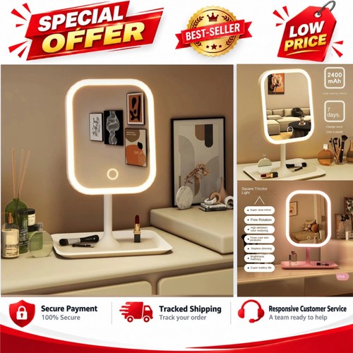 Led vanity makeup mirror - led, touch