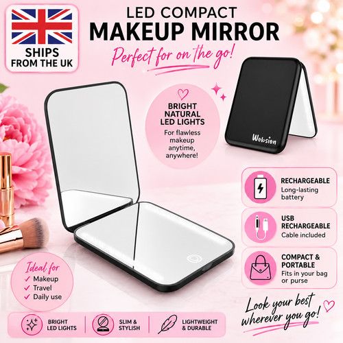Led travel makeup - travel,