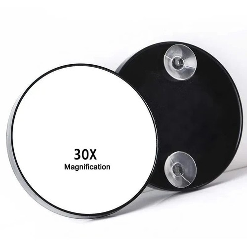 Round magnifying makeup - magnifying, mirror