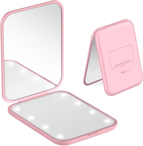 Led pocket mirror - mirror, 1x
