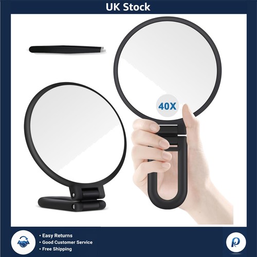 Portable 40x magnifying - portable, makeup