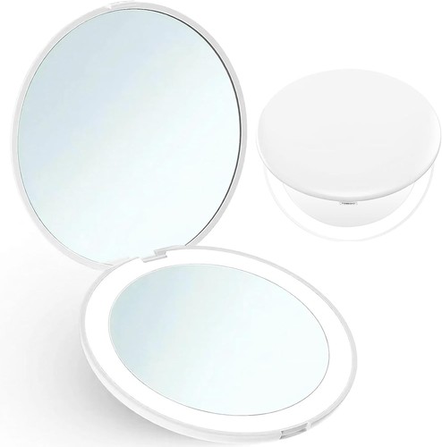 Small compact mirror with - mirror,