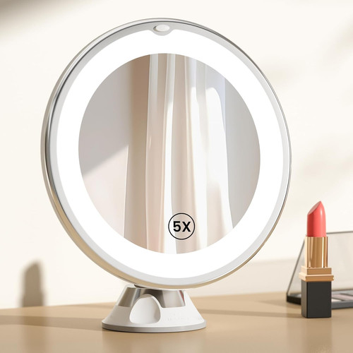 Emke led makeup mirror 5x - emke, mirror,