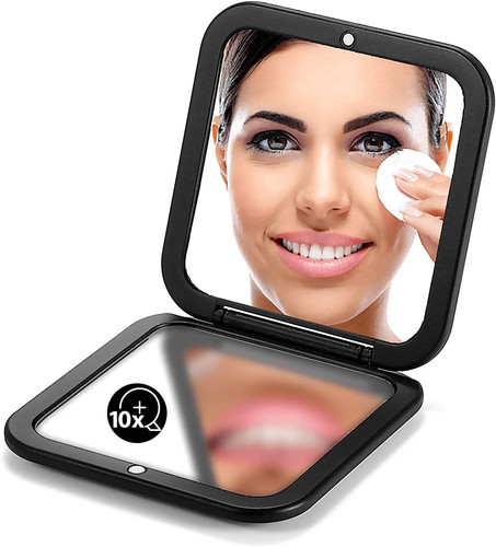 Compact mirror 10x - mirror,, 1x/10x