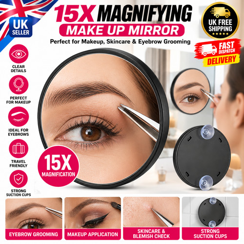 15x magnifying make - 15x,