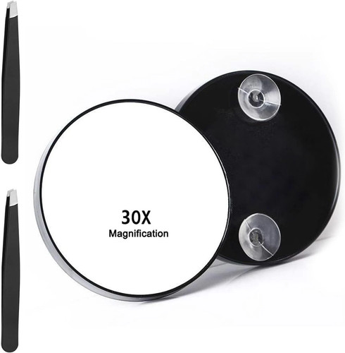30x magnifying mirror - 30x, travel